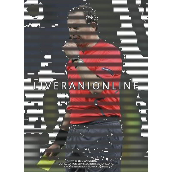 Milano 26-02-2009 coppa UEFA 2008/09 milan-werder brema 2:2 nella foto arbitro jonas eriksson ph marco luzzani/ag aldo liverani s.a.s.