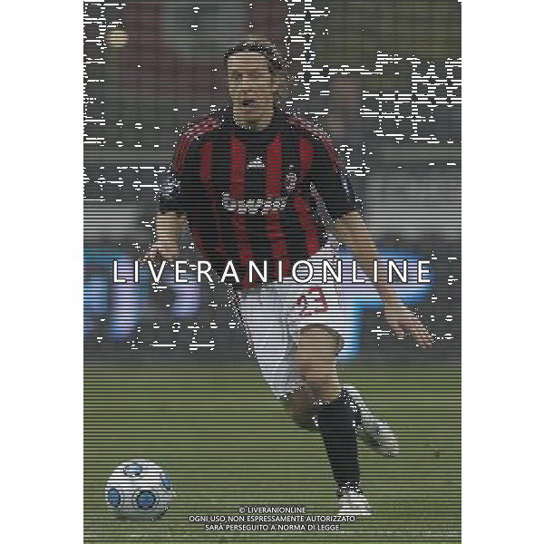 Milano 26-02-2009 coppa UEFA 2008/09 milan-werder brema 2:2 nella foto massimo ambrosini ph marco luzzani/ag aldo liverani s.a.s.