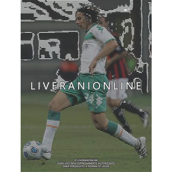 Milano 26-02-2009 coppa UEFA 2008/09 milan-werder brema 2:2 nella foto claudio pizarro ph marco luzzani/ag aldo liverani s.a.s.