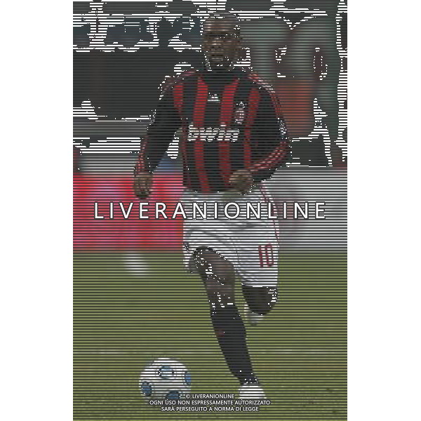 Milano 26-02-2009 coppa UEFA 2008/09 milan-werder brema 2:2 nella foto clarence seedorf ph marco luzzani/ag aldo liverani s.a.s.
