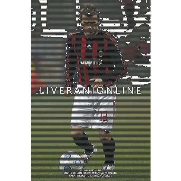 Milano 26-02-2009 coppa UEFA 2008/09 milan-werder brema 2:2 nella foto david beckham ph marco luzzani/ag aldo liverani s.a.s.
