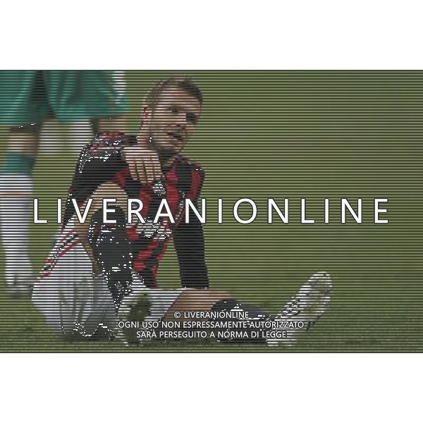 Milano 26-02-2009 coppa UEFA 2008/09 milan-werder brema 2:2 nella foto david beckham ph marco luzzani/ag aldo liverani s.a.s.