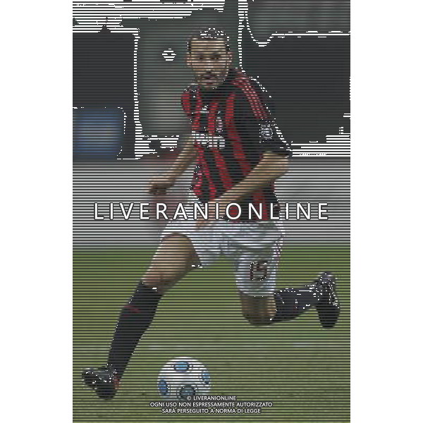 Milano 26-02-2009 coppa UEFA 2008/09 milan-werder brema 2:2 nella foto gianluca zambrotta ph marco luzzani/ag aldo liverani s.a.s.