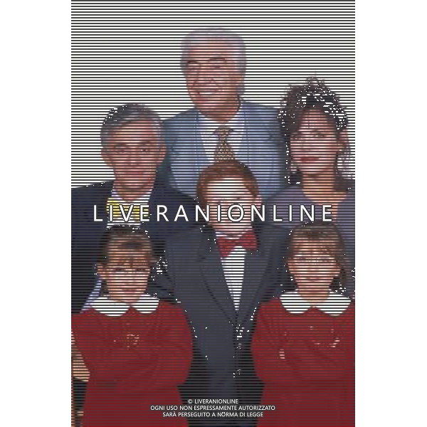 TRASMISSIONE TELEVISIVA\' NORMA E FELICE\' NELLA FOTO IL CAST CON FRANCO OPPINI E GINO BRAMIERI AG ALDO LIVERANI