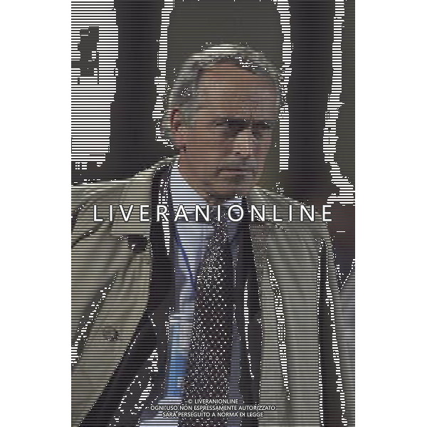 SIENA, 17 OTTOBRE 2007 CALCIO AMICHEVOLE ITALIA SUD AFRICA NELLA FOTO: GIANCARLO ABETE PRESIDENTE DELLA FIGC FOTO AG. A. LIVERANI