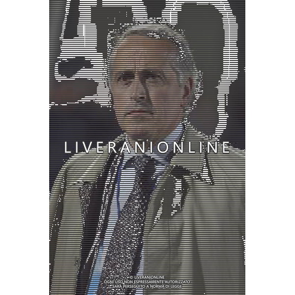 SIENA, 17 OTTOBRE 2007 CALCIO AMICHEVOLE ITALIA SUD AFRICA NELLA FOTO: GIANCARLO ABETE PRESIDENTE DELLA FIGC FOTO AG. A. LIVERANI