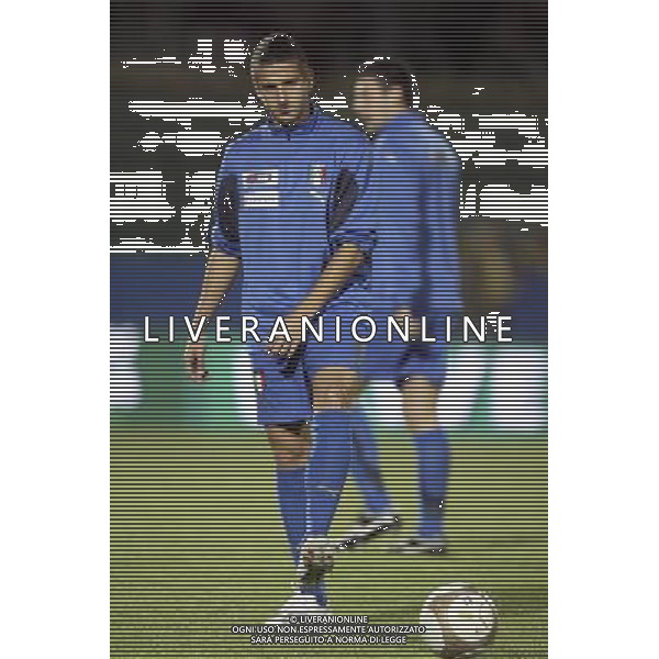 SIENA, 17 OTTOBRE 2007 CALCIO AMICHEVOLE ITALIA SUD AFRICA NELLA FOTO: ALESSANDRO GAMBERINI FOTO AG. A. LIVERANI