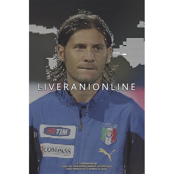 SIENA, 17 OTTOBRE 2007 CALCIO AMICHEVOLE ITALIA SUD AFRICA NELLA FOTO: PASQUALE FOGGIA FOTO AG. A. LIVERANI