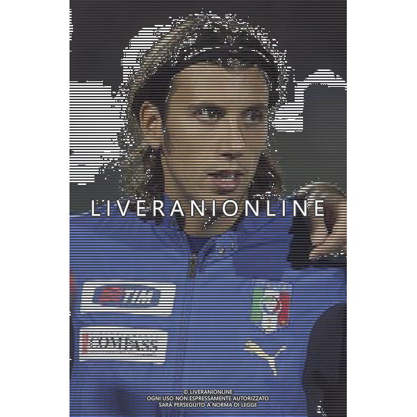 SIENA, 17 OTTOBRE 2007 CALCIO AMICHEVOLE ITALIA SUD AFRICA NELLA FOTO: CRISTIAN ZACCARDO FOTO AG. A. LIVERANI