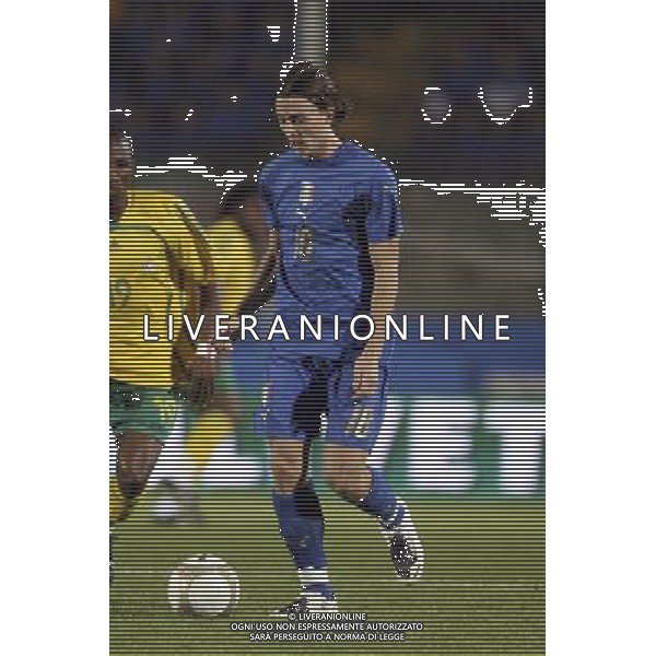 SIENA, 17 OTTOBRE 2007 CALCIO AMICHEVOLE ITALIA SUD AFRICA NELLA FOTO: RICCARDO MONTOLIVO FOTO AG. A. LIVERANI