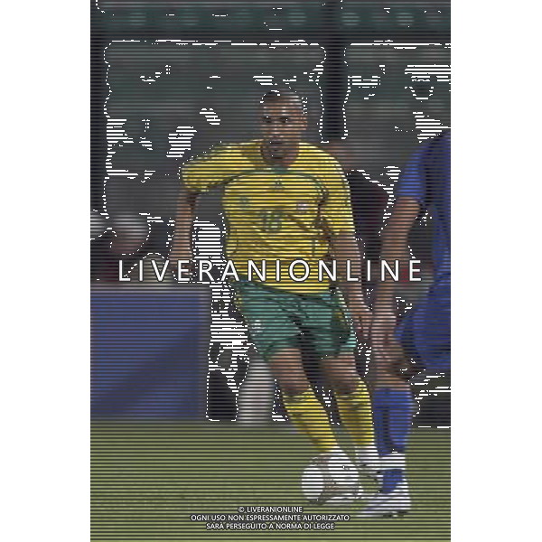 SIENA, 17 OTTOBRE 2007 CALCIO AMICHEVOLE ITALIA SUD AFRICA NELLA FOTO: DELRON BUCKLEY FOTO AG. A. LIVERANI