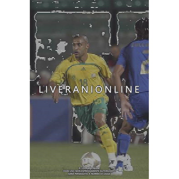 SIENA, 17 OTTOBRE 2007 CALCIO AMICHEVOLE ITALIA SUD AFRICA NELLA FOTO: DELRON BUCKLEY FOTO AG. A. LIVERANI