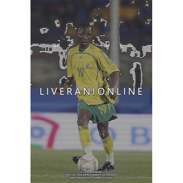 SIENA, 17 OTTOBRE 2007 CALCIO AMICHEVOLE ITALIA SUD AFRICA NELLA FOTO: TEKO MODISE FOTO AG. A. LIVERANI