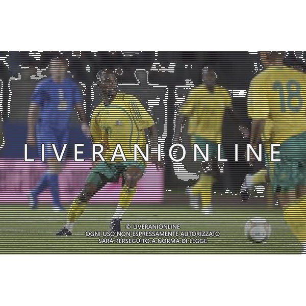 SIENA, 17 OTTOBRE 2007 CALCIO AMICHEVOLE ITALIA SUD AFRICA NELLA FOTO: TEKO MODISE FOTO AG. A. LIVERANI