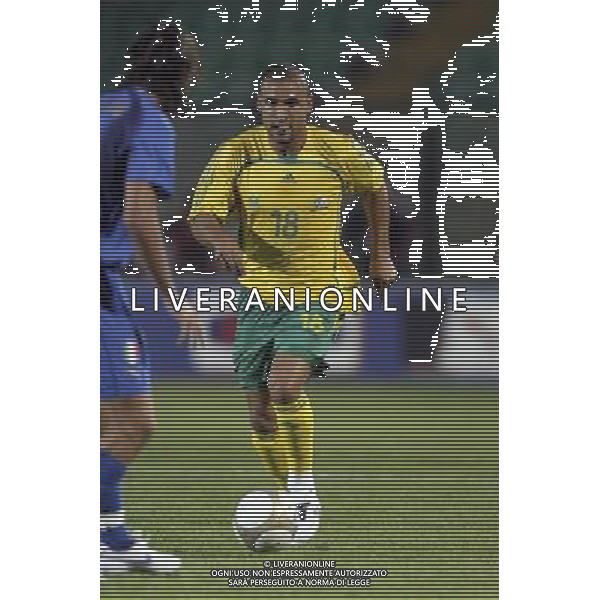 SIENA, 17 OTTOBRE 2007 CALCIO AMICHEVOLE ITALIA SUD AFRICA NELLA FOTO: DELRON BUCKLEY FOTO AG. A. LIVERANI