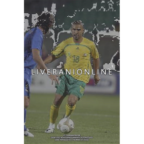 SIENA, 17 OTTOBRE 2007 CALCIO AMICHEVOLE ITALIA SUD AFRICA NELLA FOTO: DELRON BUCKLEY FOTO AG. A. LIVERANI