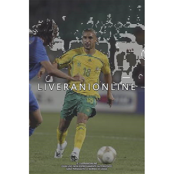 SIENA, 17 OTTOBRE 2007 CALCIO AMICHEVOLE ITALIA SUD AFRICA NELLA FOTO: DELRON BUCKLEY FOTO AG. A. LIVERANI