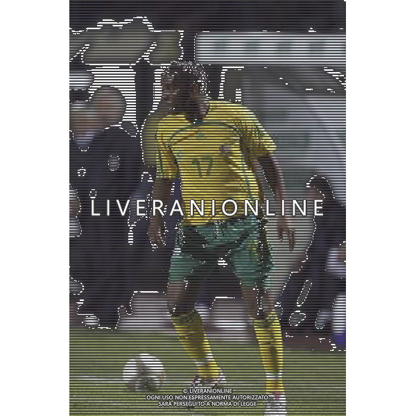 SIENA, 17 OTTOBRE 2007 CALCIO AMICHEVOLE ITALIA SUD AFRICA NELLA FOTO: BENNY McCARTHY FOTO AG. A. LIVERANI