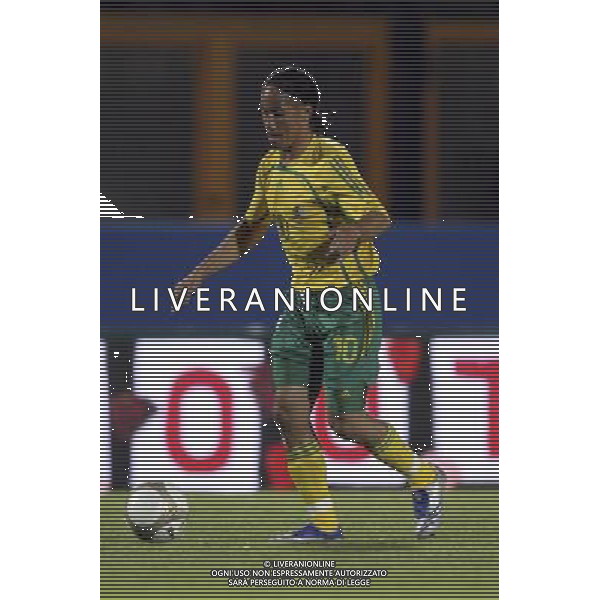 SIENA, 17 OTTOBRE 2007 CALCIO AMICHEVOLE ITALIA SUD AFRICA NELLA FOTO: STEVEN PIENAAR FOTO AG. A. LIVERANI