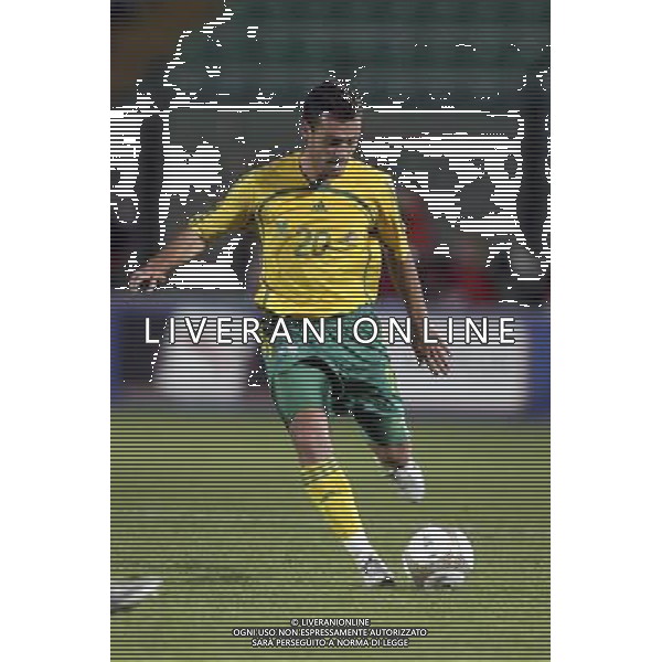 SIENA, 17 OTTOBRE 2007 CALCIO AMICHEVOLE ITALIA SUD AFRICA NELLA FOTO: BRETT EVANS FOTO AG. A. LIVERANI