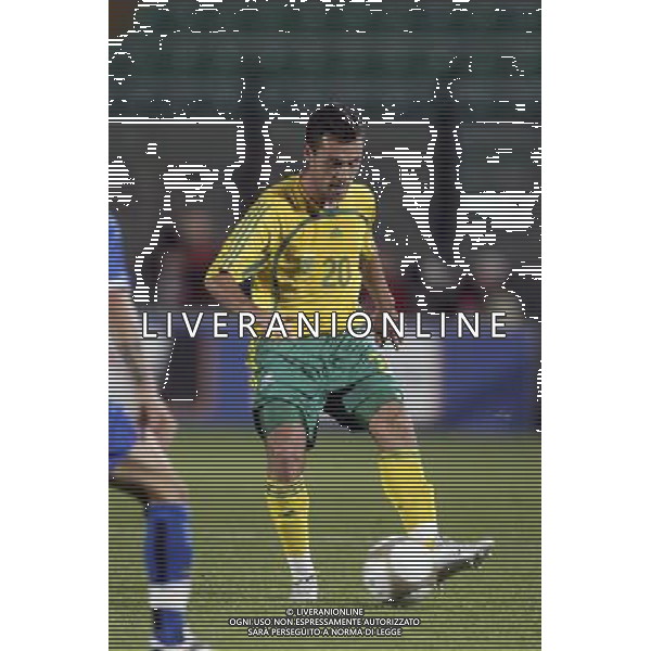 SIENA, 17 OTTOBRE 2007 CALCIO AMICHEVOLE ITALIA SUD AFRICA NELLA FOTO: BRETT EVANS FOTO AG. A. LIVERANI