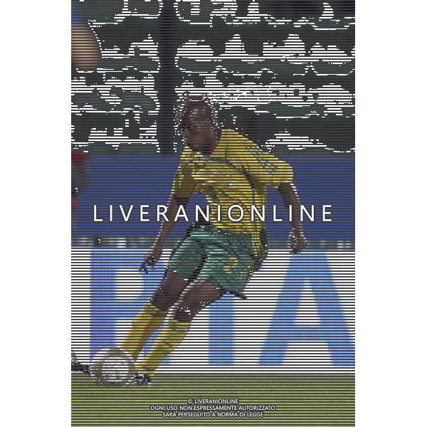 SIENA, 17 OTTOBRE 2007 CALCIO AMICHEVOLE ITALIA SUD AFRICA NELLA FOTO: CYRIL NZAMA FOTO AG. A. LIVERANI