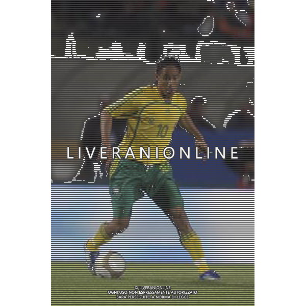 SIENA, 17 OTTOBRE 2007 CALCIO AMICHEVOLE ITALIA SUD AFRICA NELLA FOTO: STEVEN PIENAAR FOTO AG. A. LIVERANI