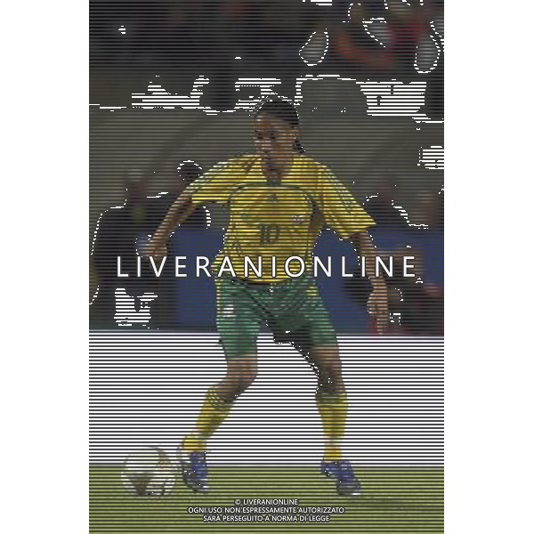 SIENA, 17 OTTOBRE 2007 CALCIO AMICHEVOLE ITALIA SUD AFRICA NELLA FOTO: STEVEN PIENAAR FOTO AG. A. LIVERANI