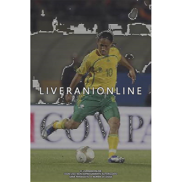 SIENA, 17 OTTOBRE 2007 CALCIO AMICHEVOLE ITALIA SUD AFRICA NELLA FOTO: STEVEN PIENAAR FOTO AG. A. LIVERANI