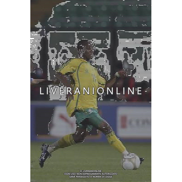 SIENA, 17 OTTOBRE 2007 CALCIO AMICHEVOLE ITALIA SUD AFRICA NELLA FOTO: TEKO MODISE FOTO AG. A. LIVERANI