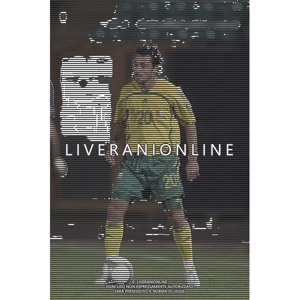 SIENA, 17 OTTOBRE 2007 CALCIO AMICHEVOLE ITALIA SUD AFRICA NELLA FOTO: BRETT EVANS FOTO AG. A. LIVERANI