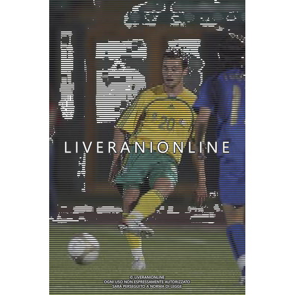 SIENA, 17 OTTOBRE 2007 CALCIO AMICHEVOLE ITALIA SUD AFRICA NELLA FOTO: BRETT EVANS FOTO AG. A. LIVERANI