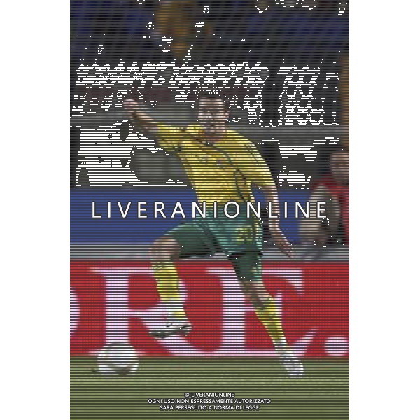 SIENA, 17 OTTOBRE 2007 CALCIO AMICHEVOLE ITALIA SUD AFRICA NELLA FOTO: BRETT EVANS FOTO AG. A. LIVERANI