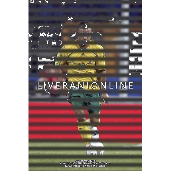 SIENA, 17 OTTOBRE 2007 CALCIO AMICHEVOLE ITALIA SUD AFRICA NELLA FOTO: DELRON BUCKLEY FOTO AG. A. LIVERANI