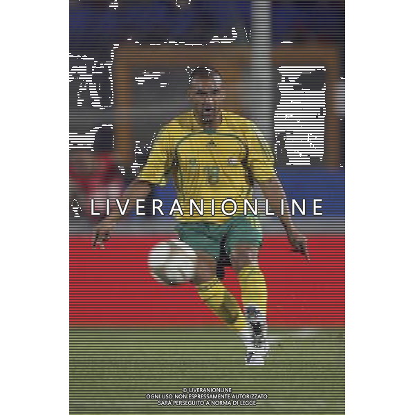 SIENA, 17 OTTOBRE 2007 CALCIO AMICHEVOLE ITALIA SUD AFRICA NELLA FOTO: DELRON BUCKLEY FOTO AG. A. LIVERANI