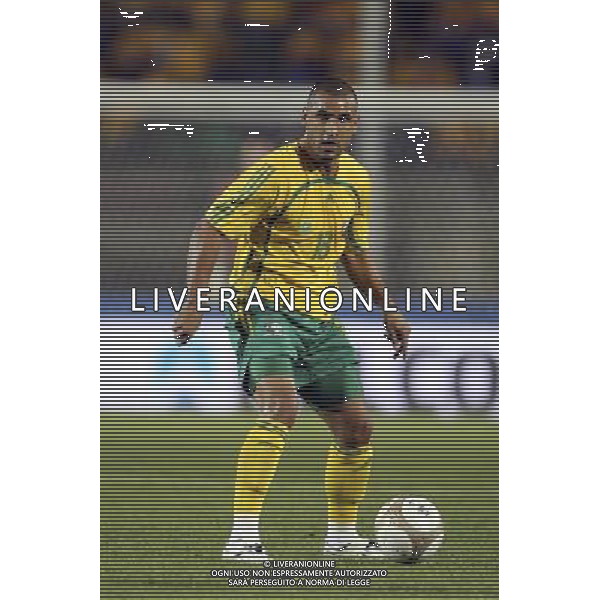 SIENA, 17 OTTOBRE 2007 CALCIO AMICHEVOLE ITALIA SUD AFRICA NELLA FOTO: DELRON BUCKLEY FOTO AG. A. LIVERANI