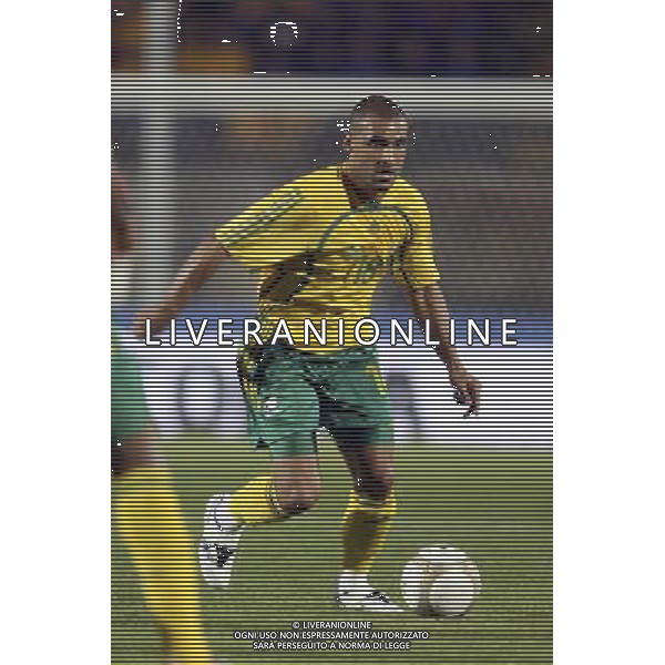 SIENA, 17 OTTOBRE 2007 CALCIO AMICHEVOLE ITALIA SUD AFRICA NELLA FOTO: DELRON BUCKLEY FOTO AG. A. LIVERANI