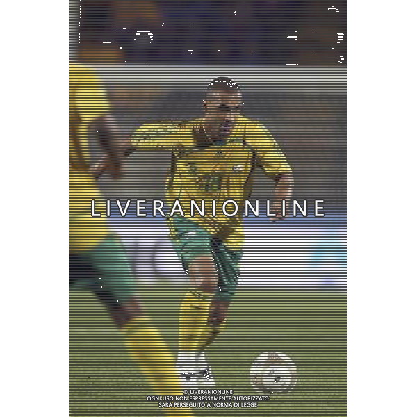 SIENA, 17 OTTOBRE 2007 CALCIO AMICHEVOLE ITALIA SUD AFRICA NELLA FOTO: DELRON BUCKLEY FOTO AG. A. LIVERANI