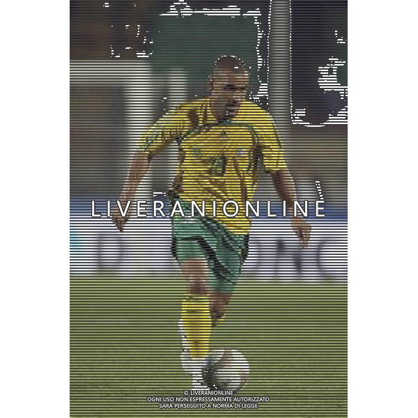 SIENA, 17 OTTOBRE 2007 CALCIO AMICHEVOLE ITALIA SUD AFRICA NELLA FOTO: DELRON BUCKLEY FOTO AG. A. LIVERANI