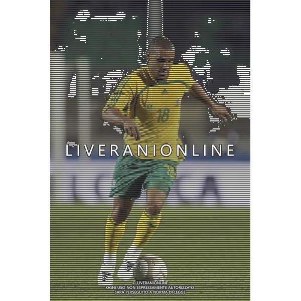 SIENA, 17 OTTOBRE 2007 CALCIO AMICHEVOLE ITALIA SUD AFRICA NELLA FOTO: DELRON BUCKLEY FOTO AG. A. LIVERANI