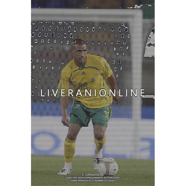 SIENA, 17 OTTOBRE 2007 CALCIO AMICHEVOLE ITALIA SUD AFRICA NELLA FOTO: DELRON BUCKLEY FOTO AG. A. LIVERANI