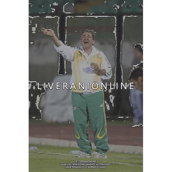 SIENA, 17 OTTOBRE 2007 CALCIO AMICHEVOLE ITALIA SUD AFRICA NELLA FOTO: CARLOS ALBERTO PARREIRA FOTO AG. A. LIVERANI