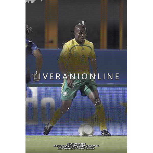 SIENA, 17 OTTOBRE 2007 CALCIO AMICHEVOLE ITALIA SUD AFRICA NELLA FOTO: CYRIL NZAMA FOTO AG. A. LIVERANI