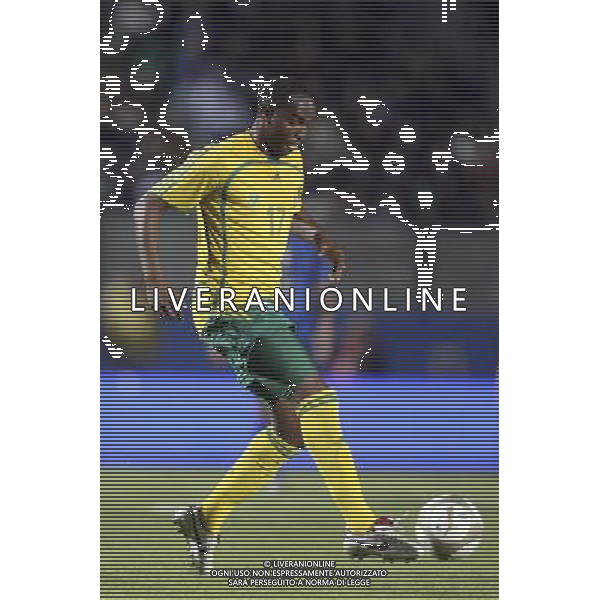 SIENA, 17 OTTOBRE 2007 CALCIO AMICHEVOLE ITALIA SUD AFRICA NELLA FOTO: BENNY McCARTHY FOTO AG. A. LIVERANI