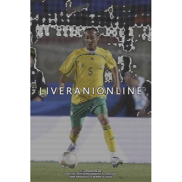 SIENA, 17 OTTOBRE 2007 CALCIO AMICHEVOLE ITALIA SUD AFRICA NELLA FOTO: NASIEF MORRIS FOTO AG. A. LIVERANI