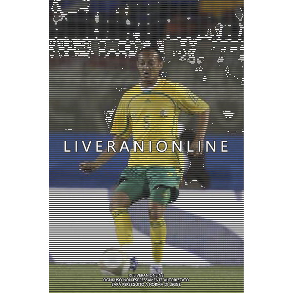 SIENA, 17 OTTOBRE 2007 CALCIO AMICHEVOLE ITALIA SUD AFRICA NELLA FOTO: NASIEF MORRIS FOTO AG. A. LIVERANI