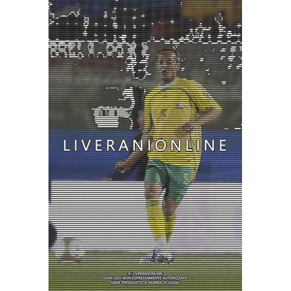 SIENA, 17 OTTOBRE 2007 CALCIO AMICHEVOLE ITALIA SUD AFRICA NELLA FOTO: NASIEF MORRIS FOTO AG. A. LIVERANI