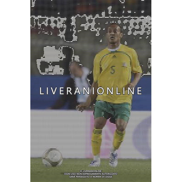 SIENA, 17 OTTOBRE 2007 CALCIO AMICHEVOLE ITALIA SUD AFRICA NELLA FOTO: NASIEF MORRIS FOTO AG. A. LIVERANI