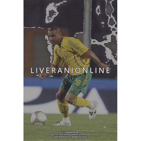 SIENA, 17 OTTOBRE 2007 CALCIO AMICHEVOLE ITALIA SUD AFRICA NELLA FOTO: DELRON BUCKLEY FOTO AG. A. LIVERANI