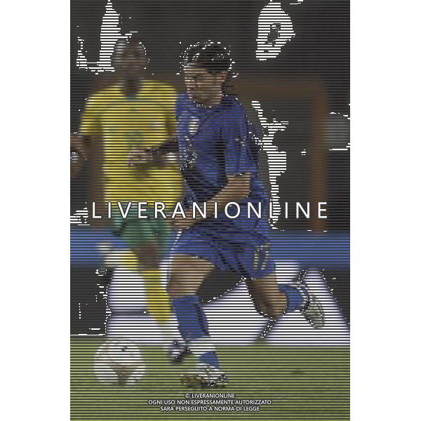 SIENA, 17 OTTOBRE 2007 CALCIO AMICHEVOLE ITALIA SUD AFRICA NELLA FOTO: PASQUALE FOGGIA FOTO AG. A. LIVERANI